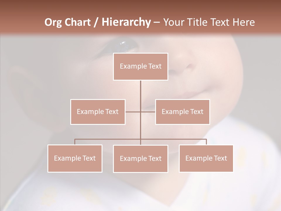 Blue Sunlight Eye PowerPoint Template
