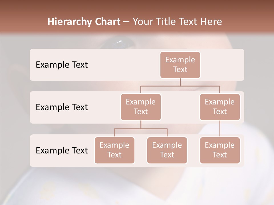 Blue Sunlight Eye PowerPoint Template