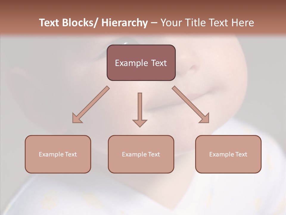 Blue Sunlight Eye PowerPoint Template