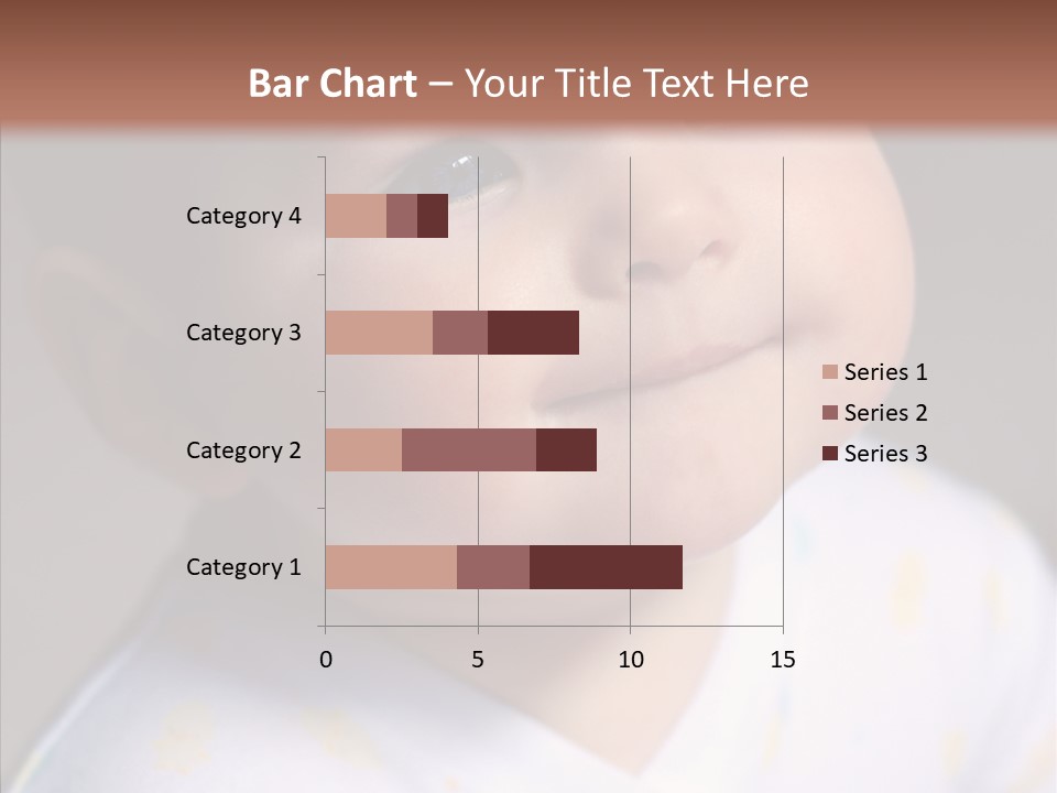 Blue Sunlight Eye PowerPoint Template