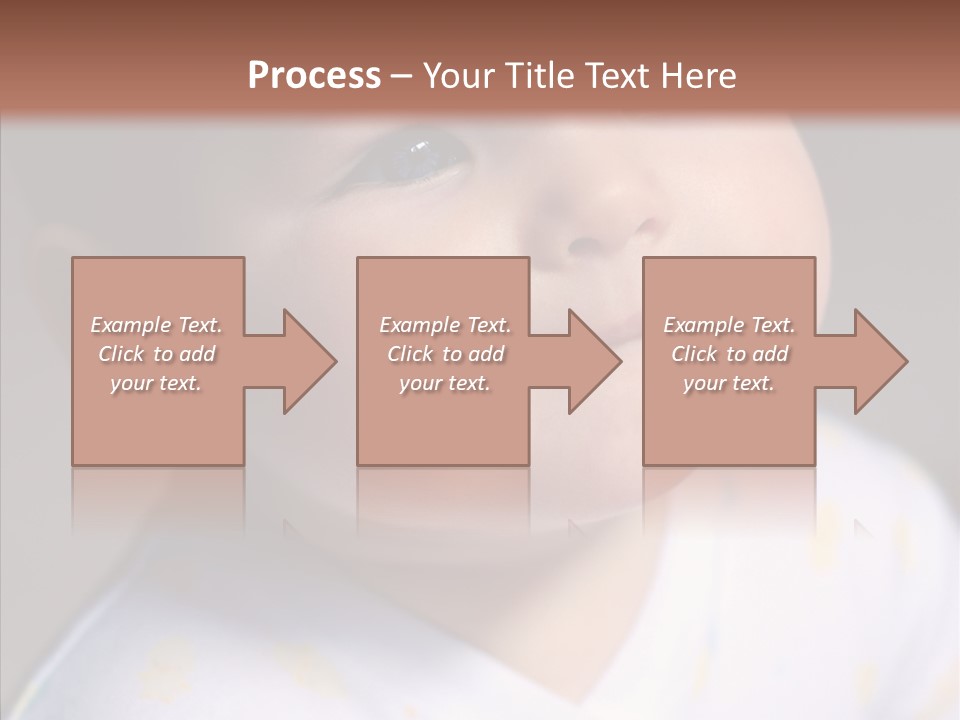 Blue Sunlight Eye PowerPoint Template