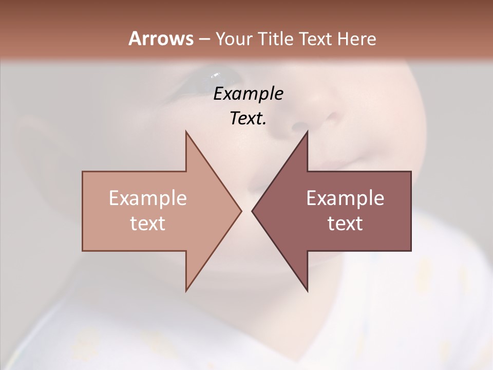 Blue Sunlight Eye PowerPoint Template