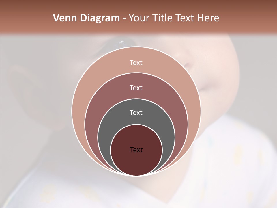 Blue Sunlight Eye PowerPoint Template