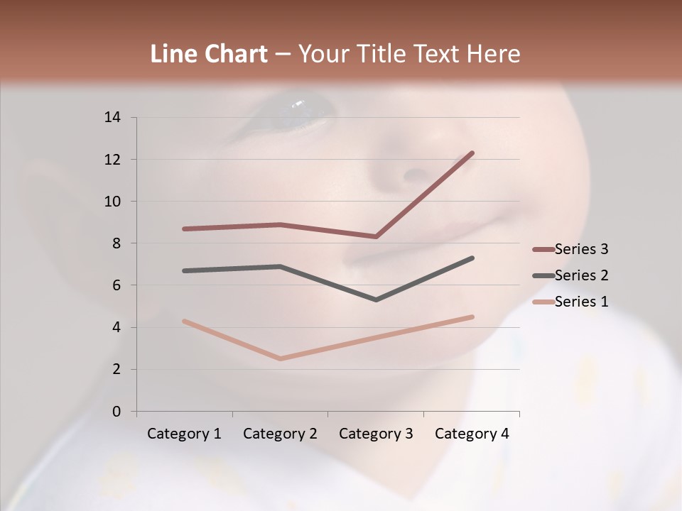 Blue Sunlight Eye PowerPoint Template