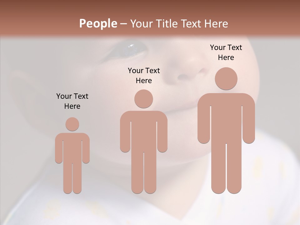 Blue Sunlight Eye PowerPoint Template