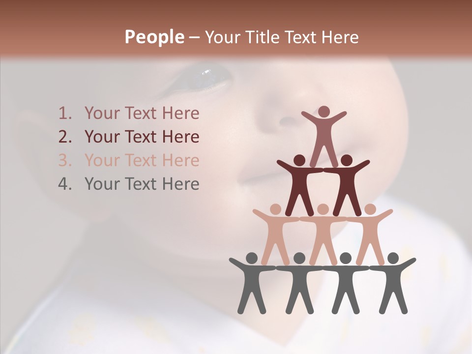 Blue Sunlight Eye PowerPoint Template