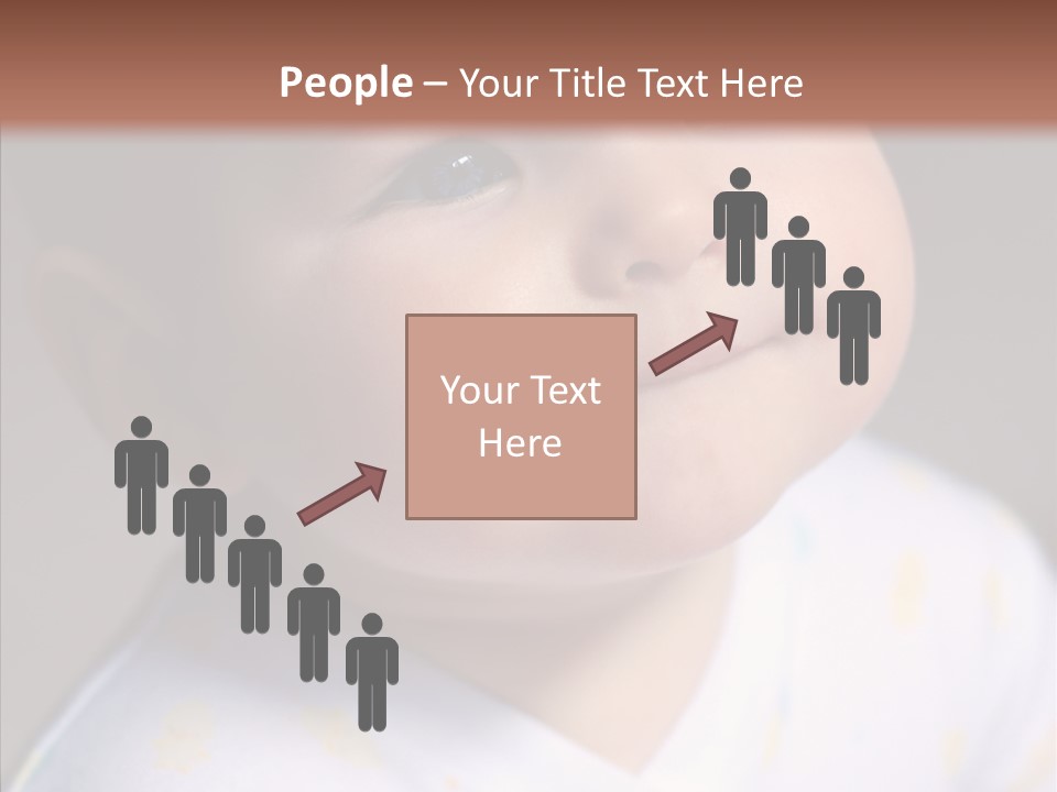 Blue Sunlight Eye PowerPoint Template