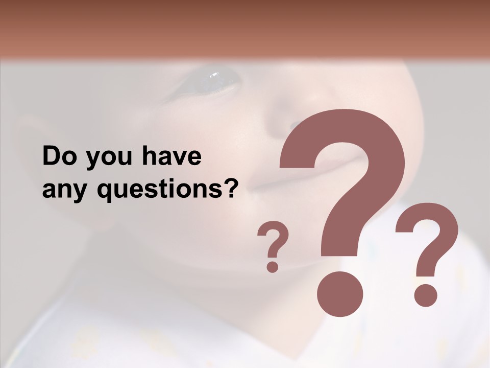 Blue Sunlight Eye PowerPoint Template