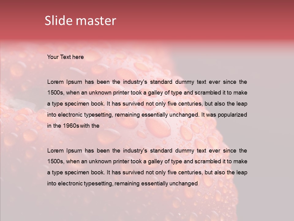 Food Health Dinner PowerPoint Template