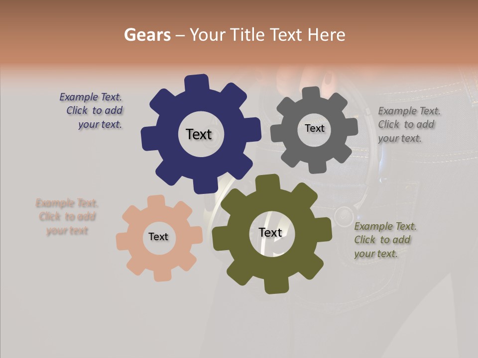 Enjoyment Technology Back PowerPoint Template