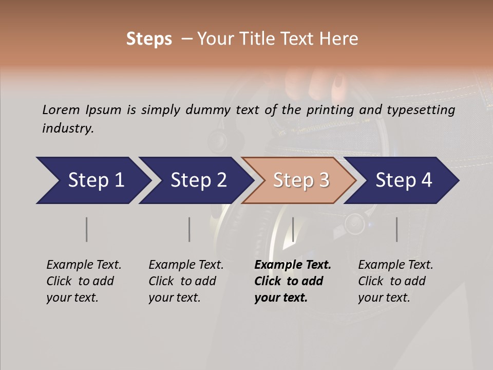 Enjoyment Technology Back PowerPoint Template