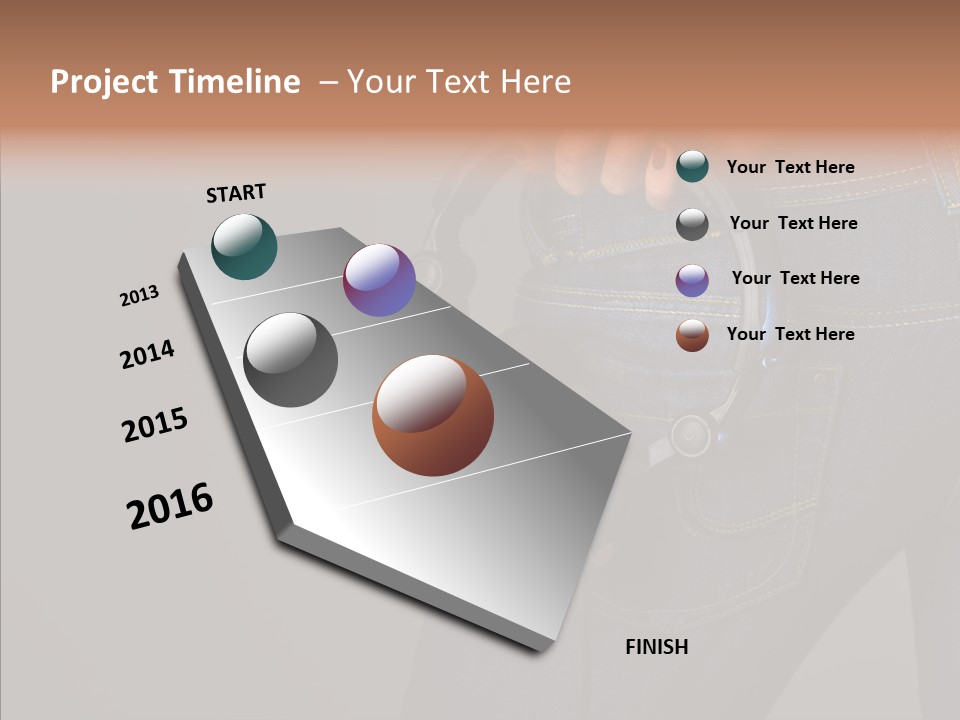Enjoyment Technology Back PowerPoint Template