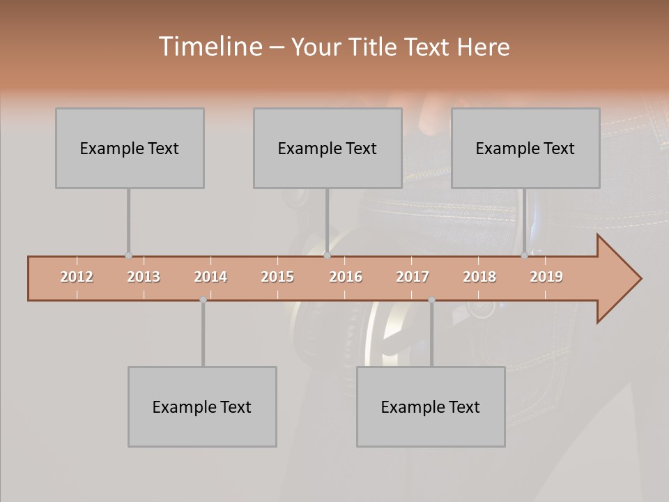 Enjoyment Technology Back PowerPoint Template