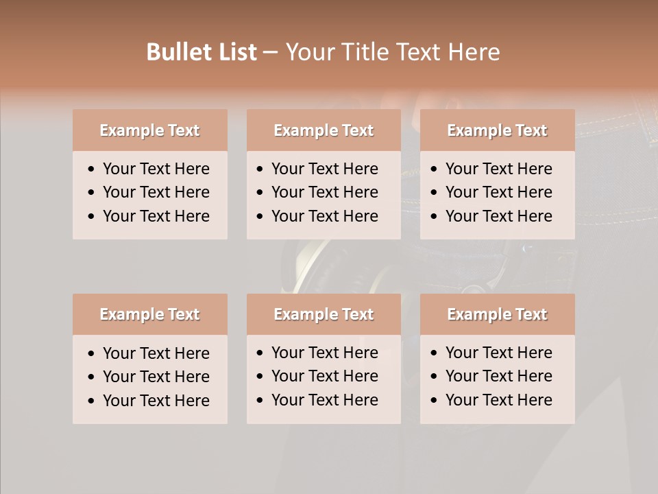 Enjoyment Technology Back PowerPoint Template