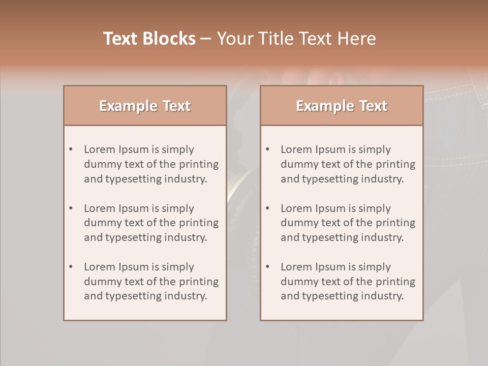 Enjoyment Technology Back PowerPoint Template
