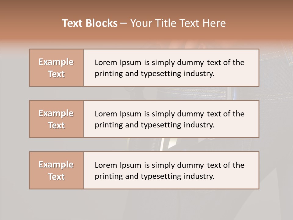 Enjoyment Technology Back PowerPoint Template
