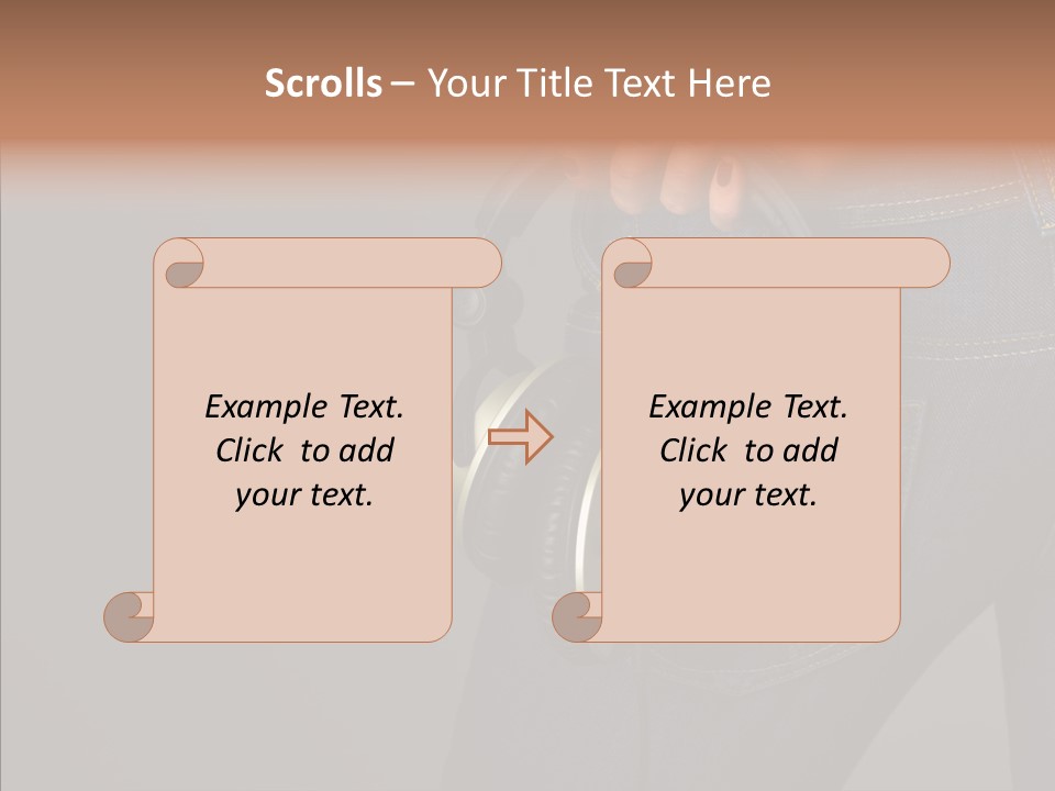 Enjoyment Technology Back PowerPoint Template