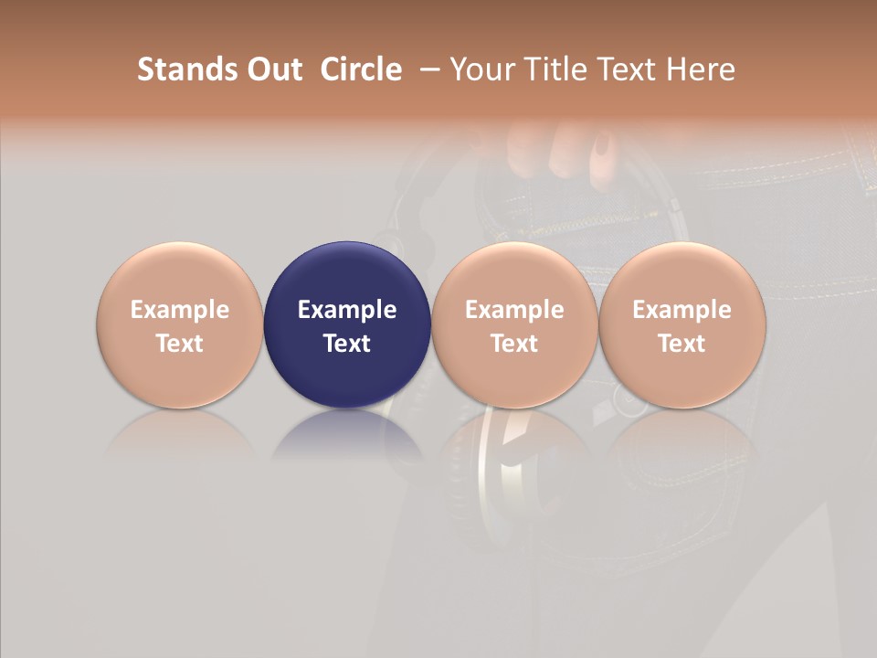 Enjoyment Technology Back PowerPoint Template