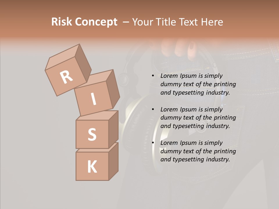 Enjoyment Technology Back PowerPoint Template