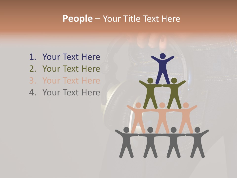 Enjoyment Technology Back PowerPoint Template