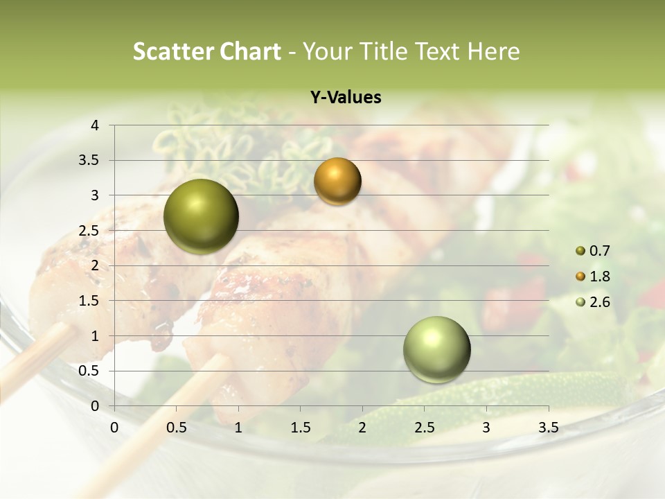 Fresh Salad Grilled PowerPoint Template