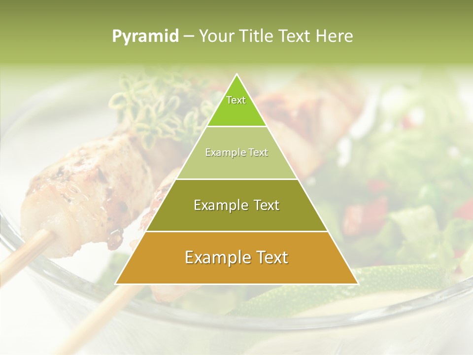 Fresh Salad Grilled PowerPoint Template