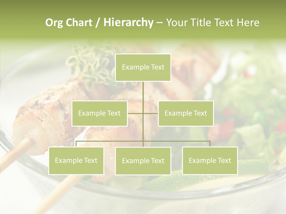 Fresh Salad Grilled PowerPoint Template