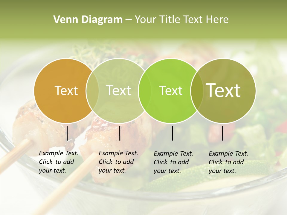 Fresh Salad Grilled PowerPoint Template