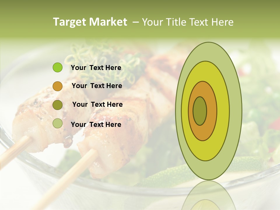 Fresh Salad Grilled PowerPoint Template