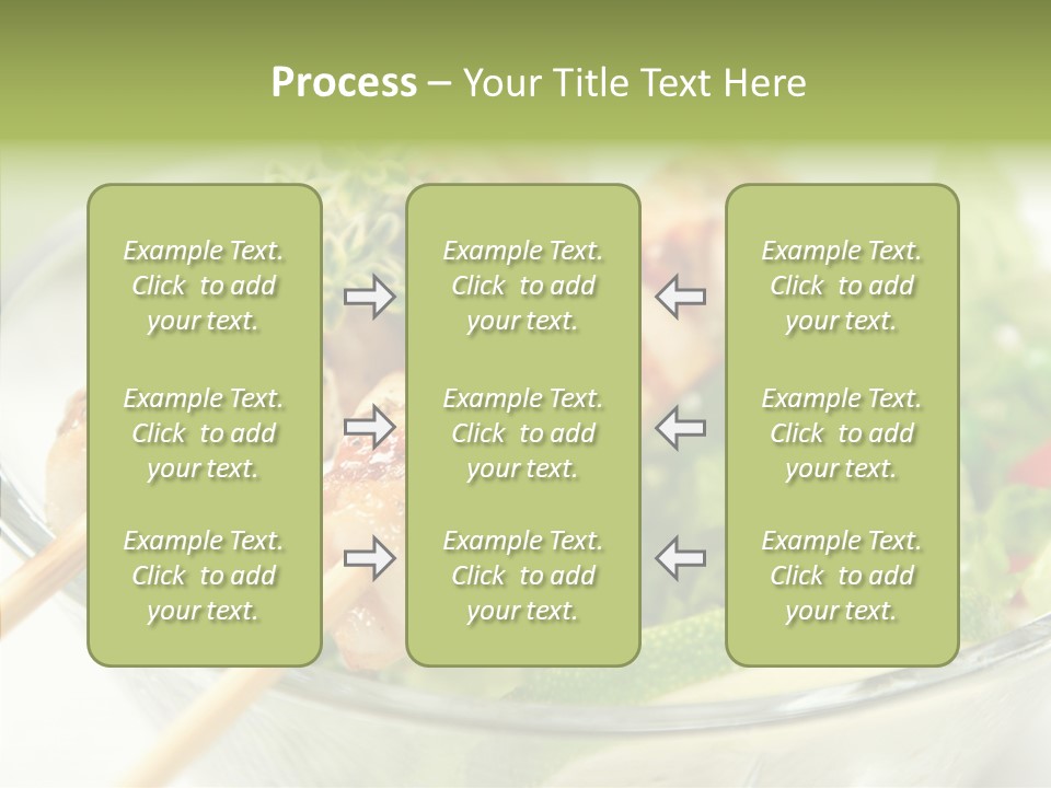 Fresh Salad Grilled PowerPoint Template