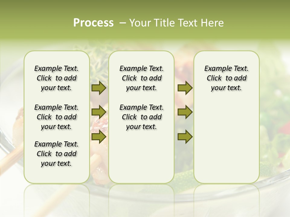 Fresh Salad Grilled PowerPoint Template