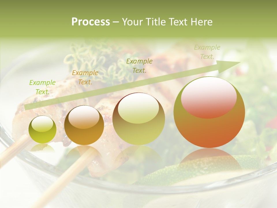 Fresh Salad Grilled PowerPoint Template
