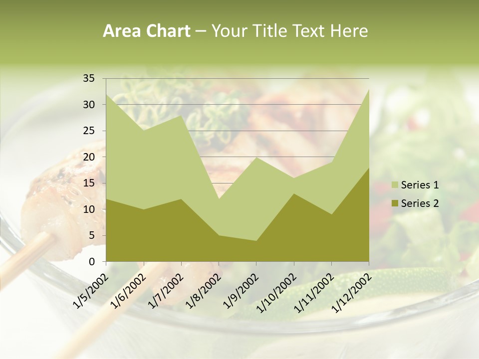 Fresh Salad Grilled PowerPoint Template
