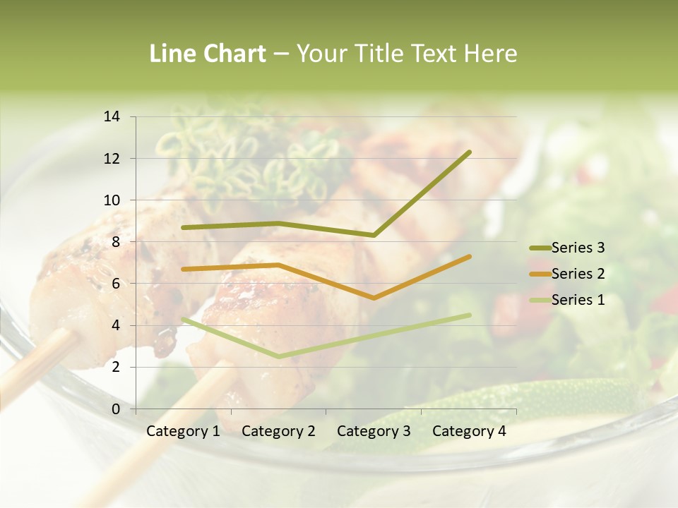 Fresh Salad Grilled PowerPoint Template