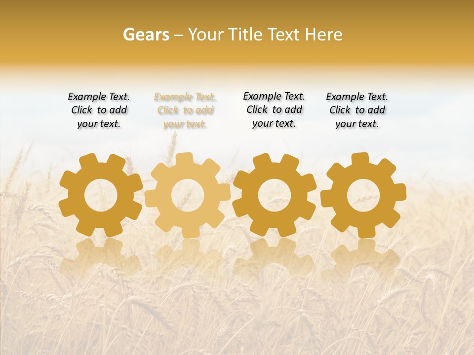 Crop Bread Natural PowerPoint Template