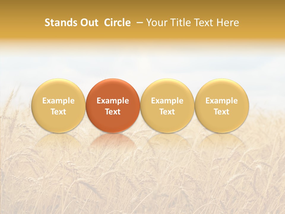 Crop Bread Natural PowerPoint Template