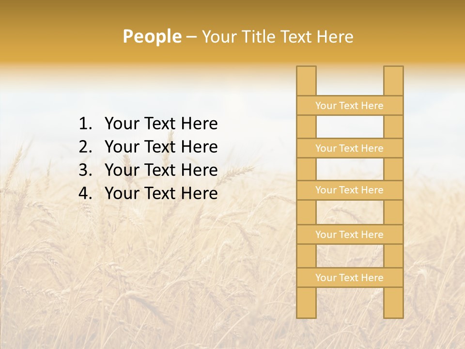 Crop Bread Natural PowerPoint Template