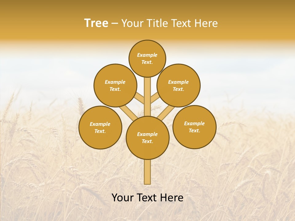 Crop Bread Natural PowerPoint Template