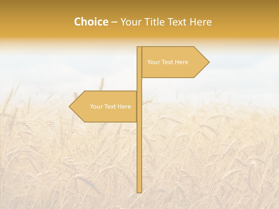 Crop Bread Natural PowerPoint Template