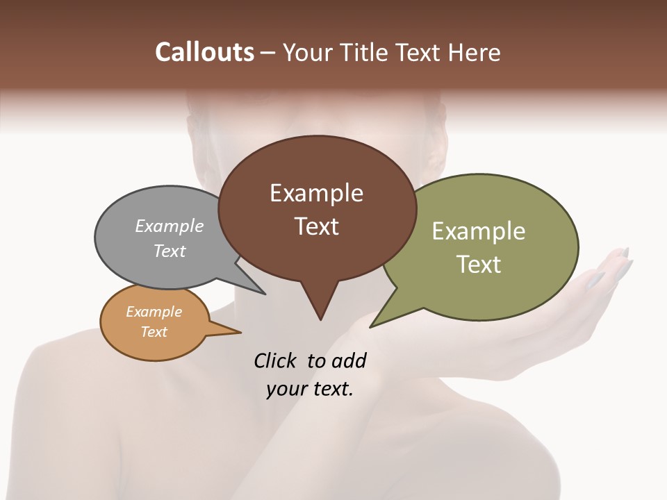 Hair Apple Blue PowerPoint Template