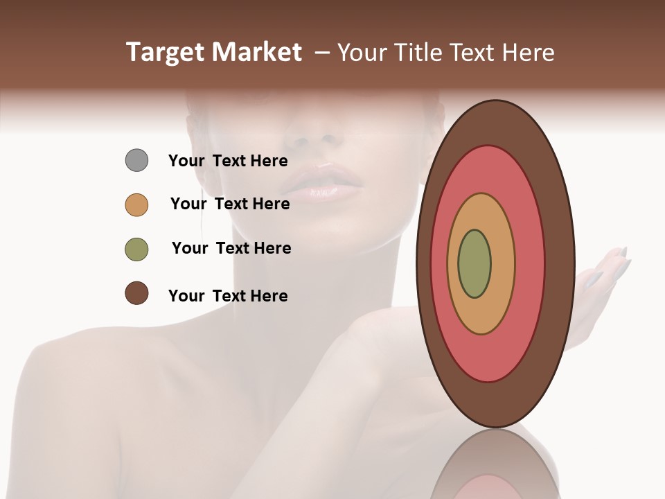 Hair Apple Blue PowerPoint Template