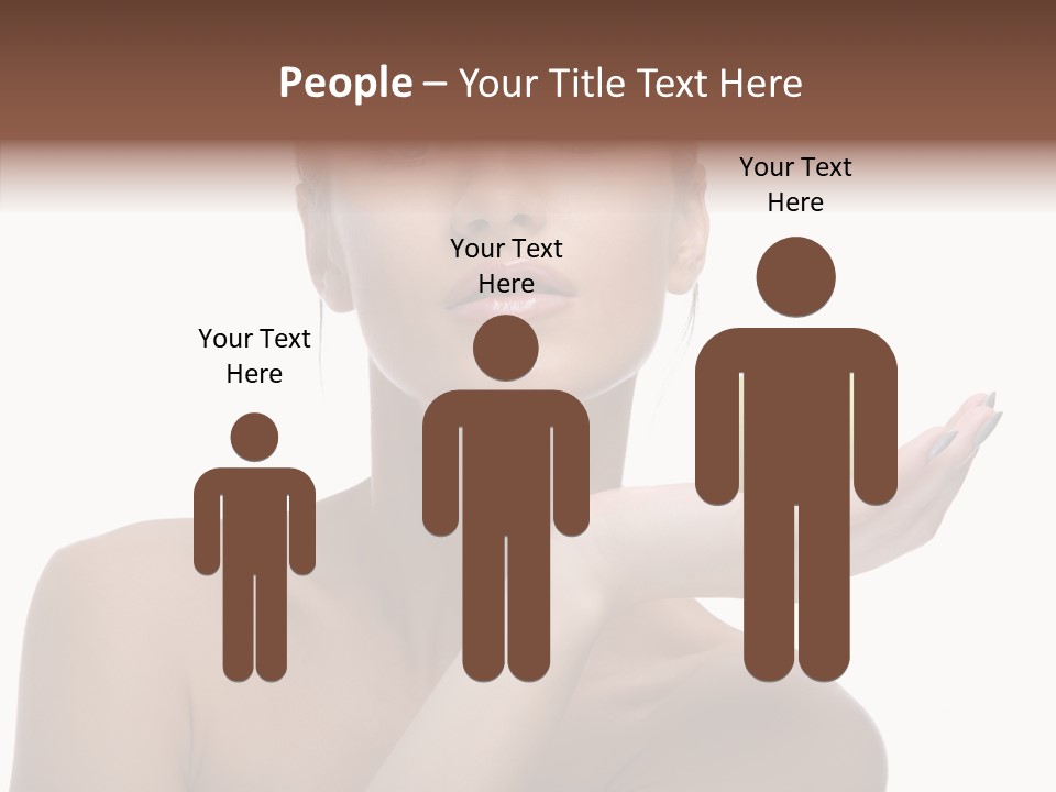 Hair Apple Blue PowerPoint Template