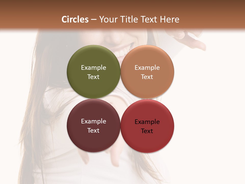 Cute Facial Beautiful PowerPoint Template