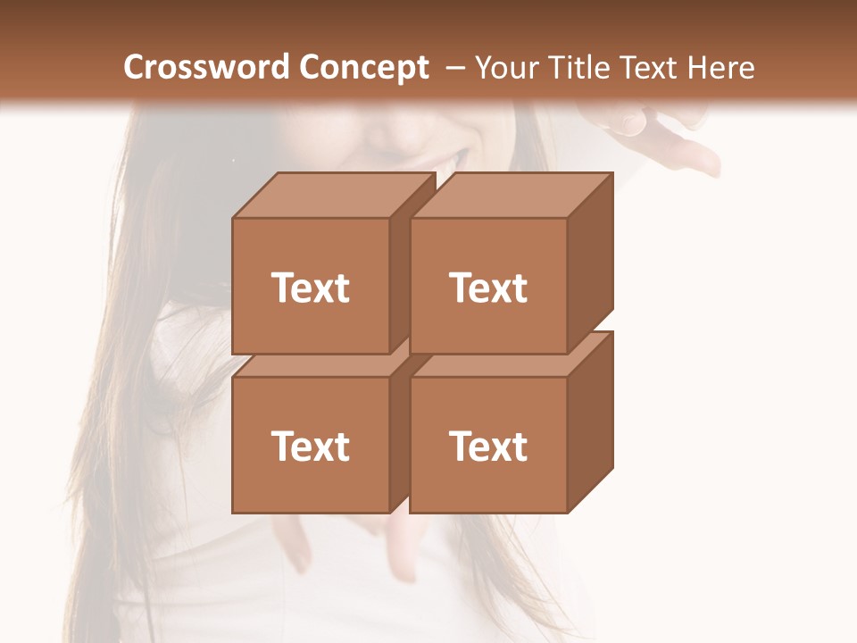 Cute Facial Beautiful PowerPoint Template