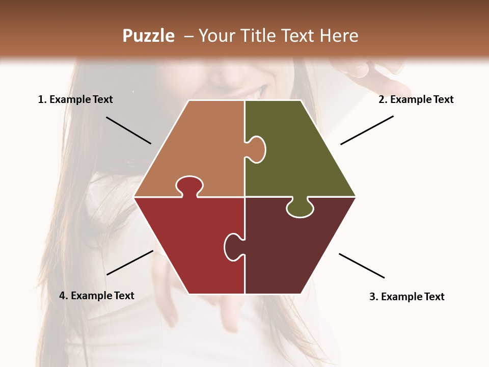 Cute Facial Beautiful PowerPoint Template