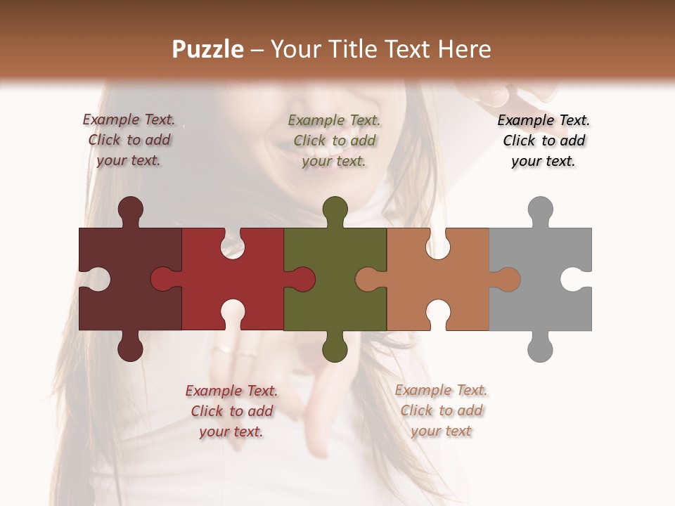 Cute Facial Beautiful PowerPoint Template