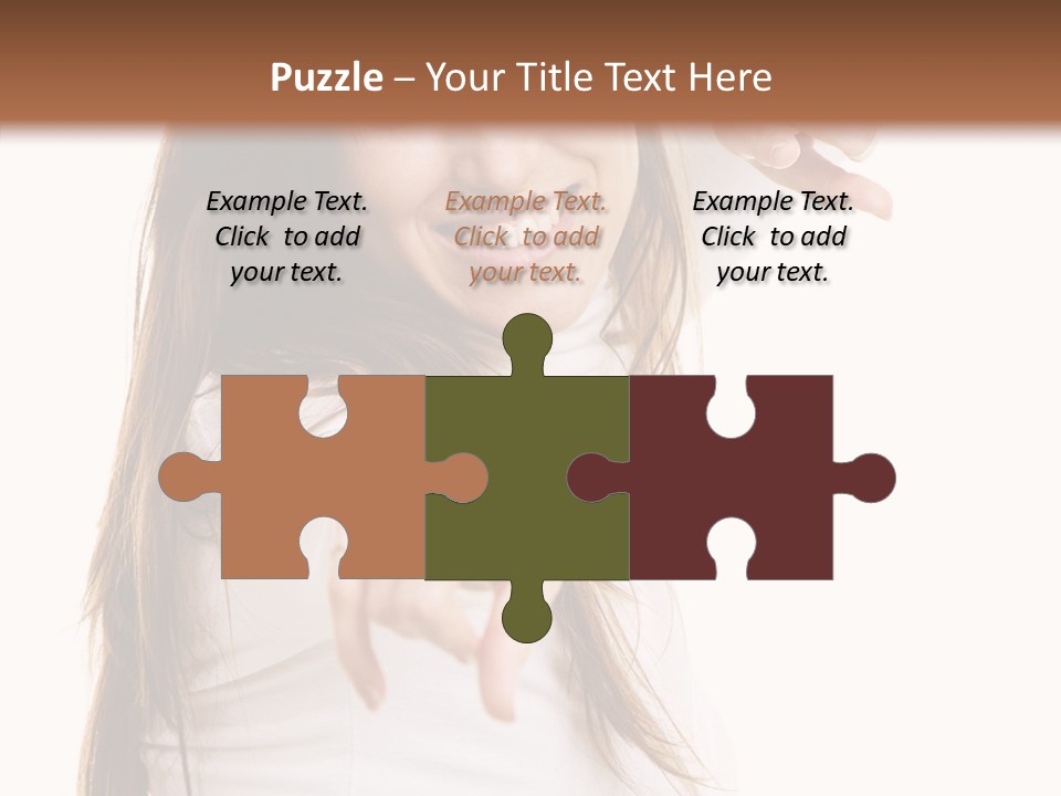 Cute Facial Beautiful PowerPoint Template