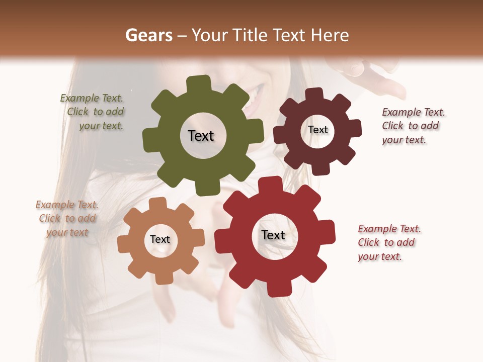 Cute Facial Beautiful PowerPoint Template