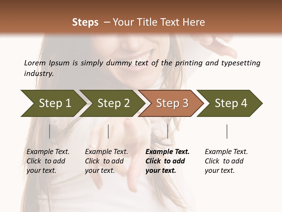 Cute Facial Beautiful PowerPoint Template