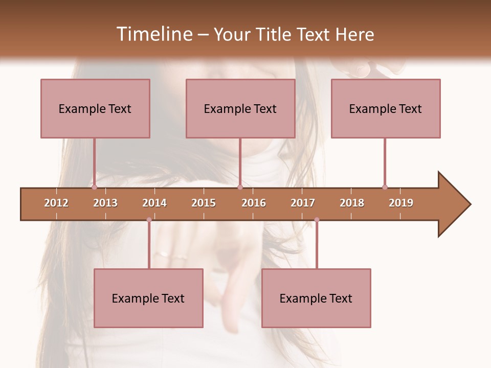 Cute Facial Beautiful PowerPoint Template